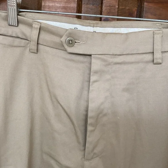 Men’s khaki dress pants. Size 34 never worn